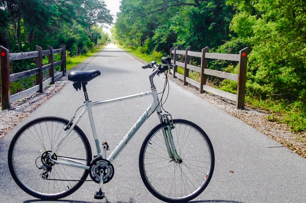 Legacy Trail Bike Rental at Oscar Scherer Park